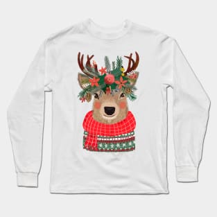 Christmas Squad Reindeer Long Sleeve T-Shirt